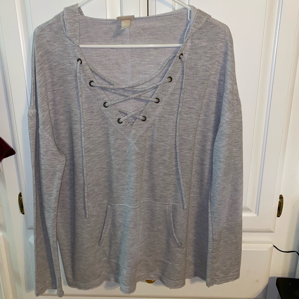 Hooded Long Sleeve Shirt